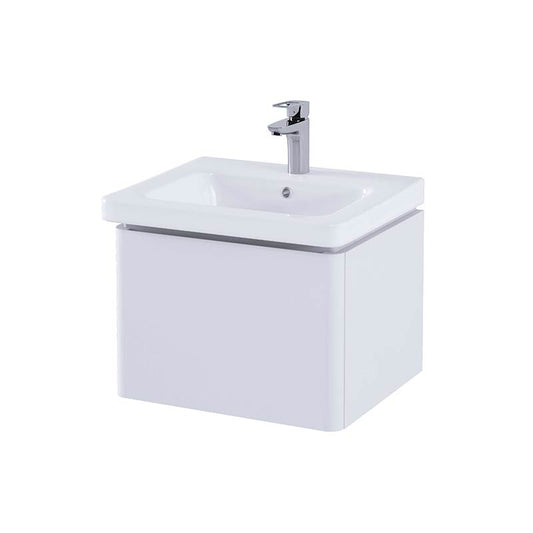 RAK Ceramics Resort Wall Hung Vanity Unit With 1 Drawer (2 sizes, 5 colours) - Brand New Bathrooms