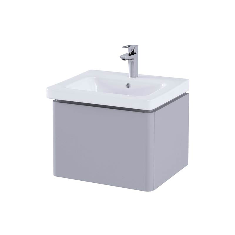 RAK Ceramics Resort Wall Hung Vanity Unit With 1 Drawer (2 sizes, 5 colours) - Brand New Bathrooms