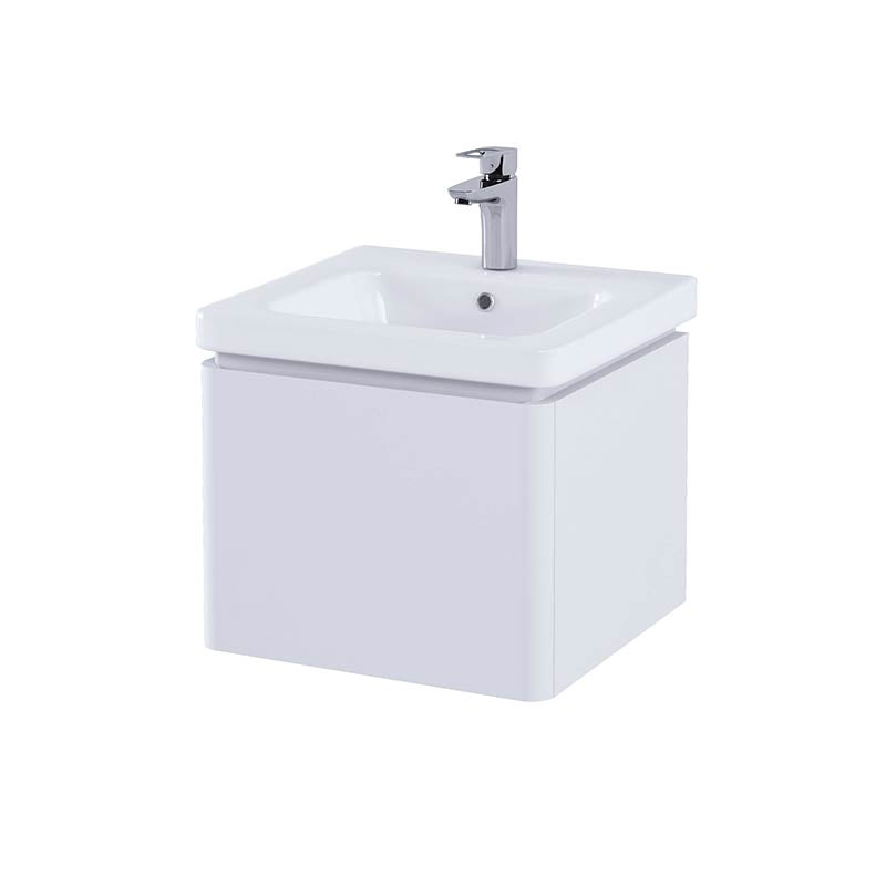 RAK Ceramics Resort Wall Hung Vanity Unit With 1 Drawer (2 sizes, 5 colours) - Brand New Bathrooms