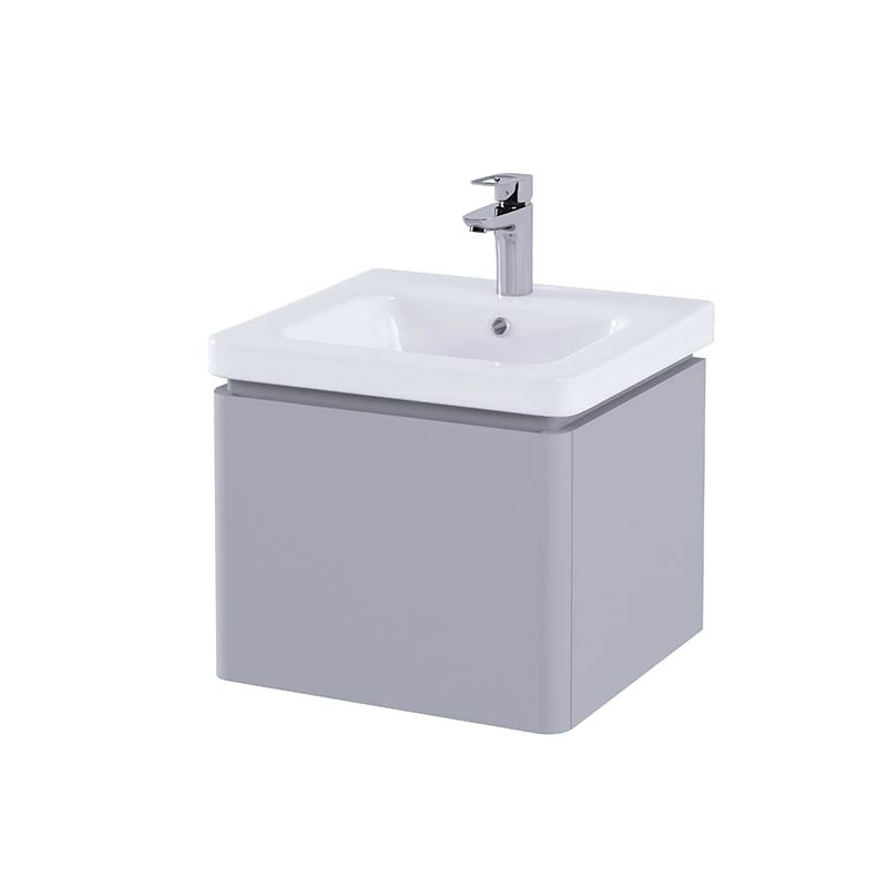 RAK Ceramics Resort Wall Hung Vanity Unit With 1 Drawer (2 sizes, 5 colours) - Brand New Bathrooms