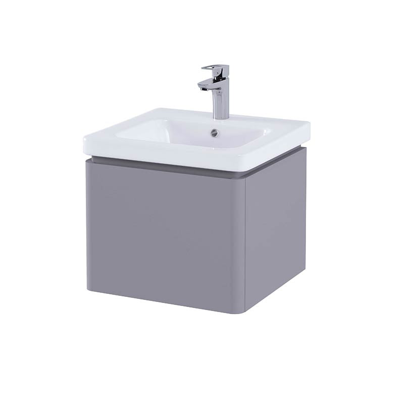 RAK Ceramics Resort Wall Hung Vanity Unit With 1 Drawer (2 sizes, 5 colours) - Brand New Bathrooms