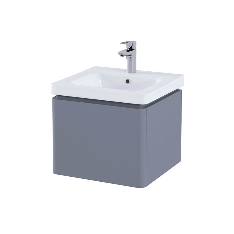 RAK Ceramics Resort Wall Hung Vanity Unit With 1 Drawer (2 sizes, 5 colours) - Brand New Bathrooms