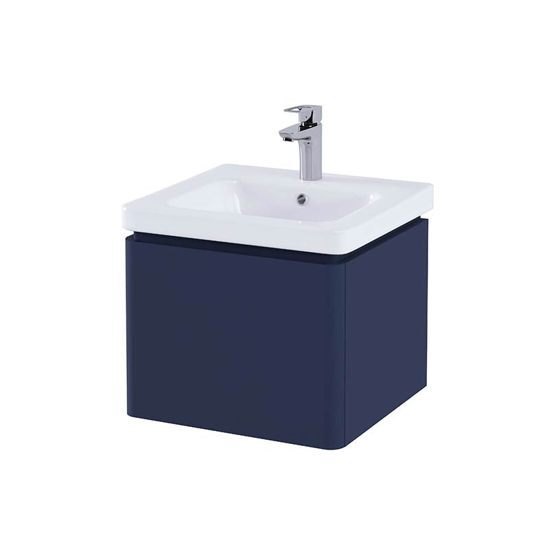 RAK Ceramics Resort Wall Hung Vanity Unit With 1 Drawer (2 sizes, 5 colours) - Brand New Bathrooms