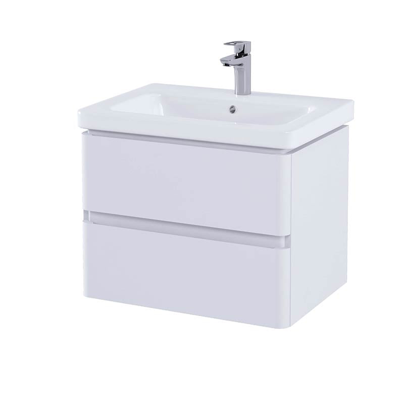 RAK Ceramics Resort 650mm Vanity Unit With 2 Drawers (1 size, 5 colours) - Brand New Bathrooms