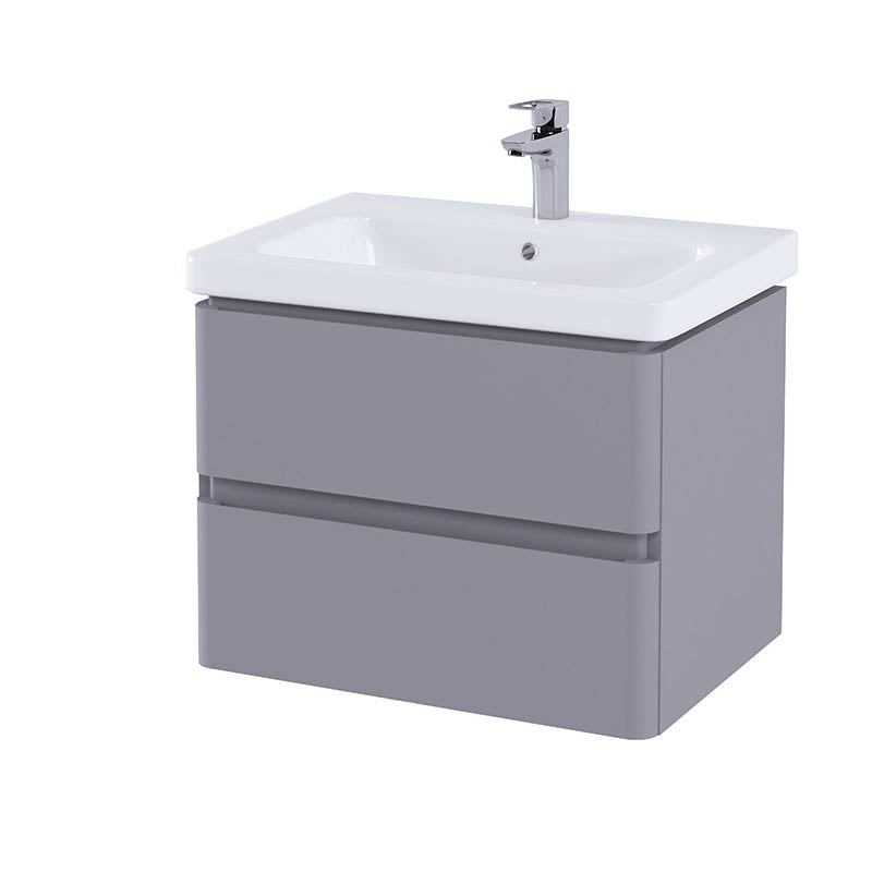 RAK Ceramics Resort 650mm Vanity Unit With 2 Drawers (1 size, 5 colours) - Brand New Bathrooms