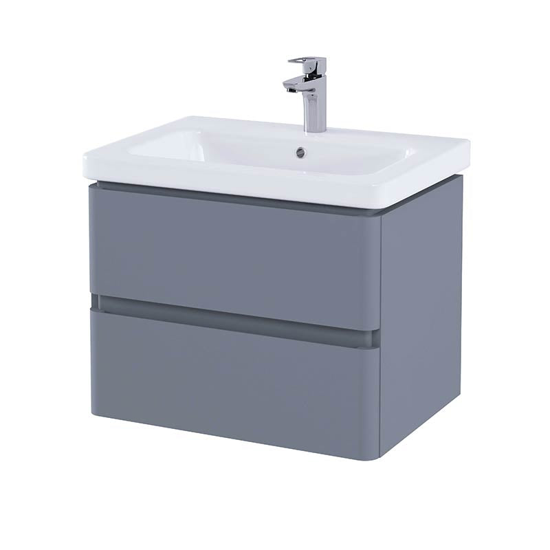 RAK Ceramics Resort 650mm Vanity Unit With 2 Drawers (1 size, 5 colours) - Brand New Bathrooms
