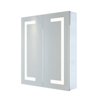 RAK Ceramics Sagittarius LED Illuminated Mirrored Bluetooth Cabinet w/demister Shavers Socket and Infra Red Switch (2 sizes, Mirror) - Brand New Bathrooms