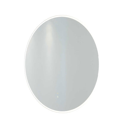 RAK Ceramics Scorpio LED Illuminated Round Mirror w/demister and touch sensor switch (1 size, Mirror) - Brand New Bathrooms