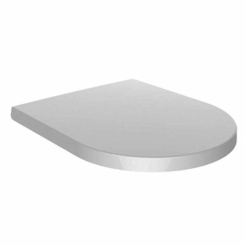 RAK Ceramics Tonique Quick Release Soft Close Urea Toilet Seat & Cover (1 size, White) - Brand New Bathrooms