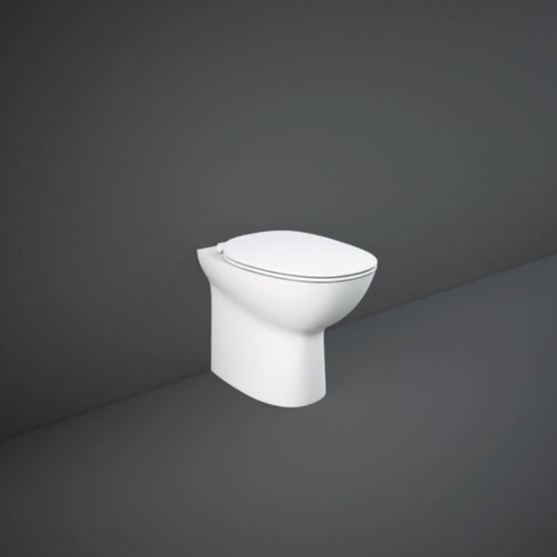 Rak Ceramics Morning Quick Release Soft Close Seat Urea (1 size, White) - Brand New Bathrooms