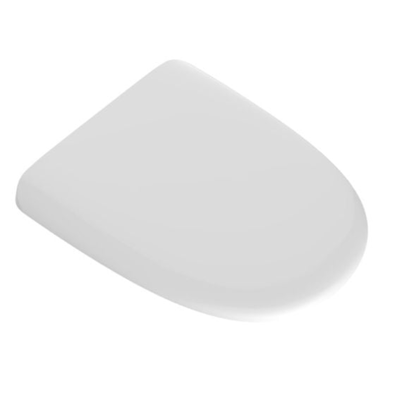 RAK Ceramics Sensation Soft Close Seat Urea Toilet Seat & Cover (1 size, White) - Brand New Bathrooms