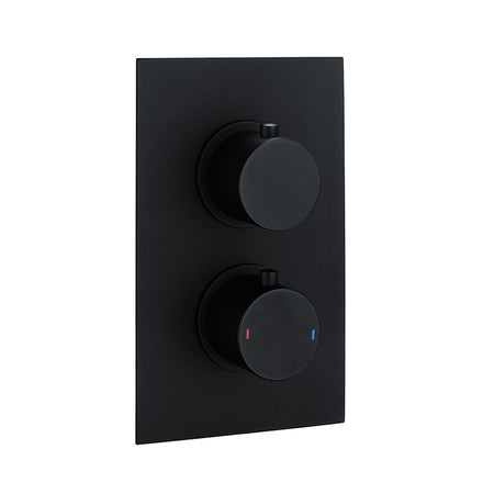 RAK Ceramics Dual Outlet; 2 Handle Thermostatic Concealed Shower Valve (1 size, 2 styles, 2 colours) - Brand New Bathrooms