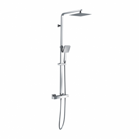 RAK Ceramics Origin Shower Column (WRAS) (1 size, 2 styles, Chrome) - Brand New Bathrooms