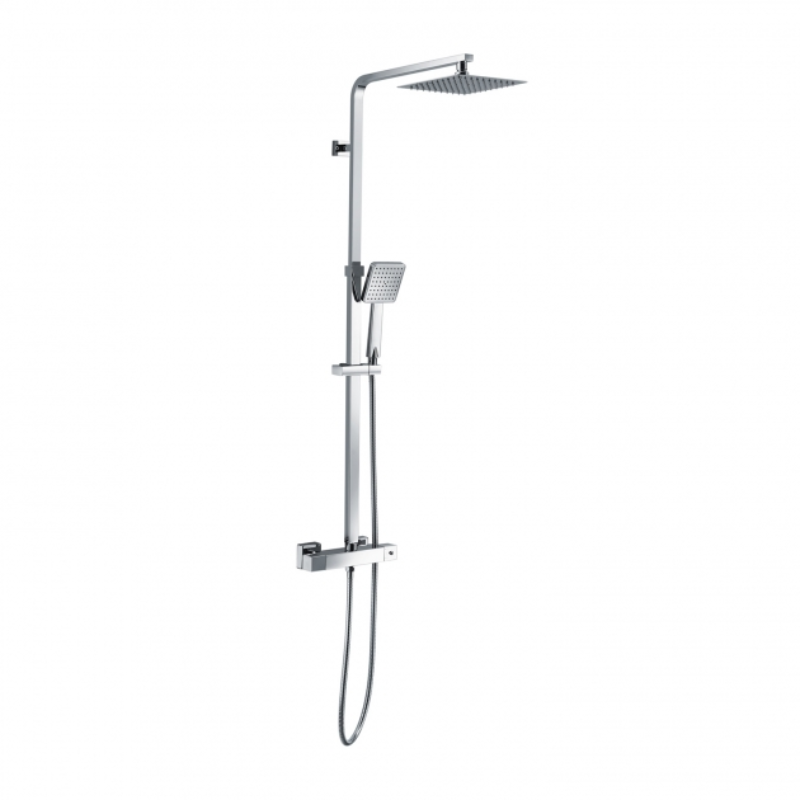 RAK Ceramics Origin Shower Column (WRAS) (1 size, 2 styles, Chrome) - Brand New Bathrooms