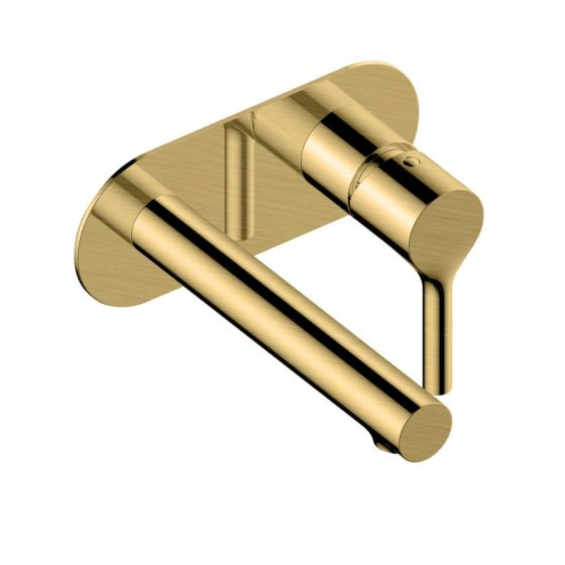 RAK Ceramics Sorrento Wall Mounted Basin Mixer with Back Plate (1 size, 4 colours) - Brand New Bathrooms