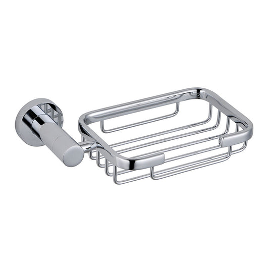 RAK Ceramics Sphere Soap Basket (1 size, Chrome) - Brand New Bathrooms