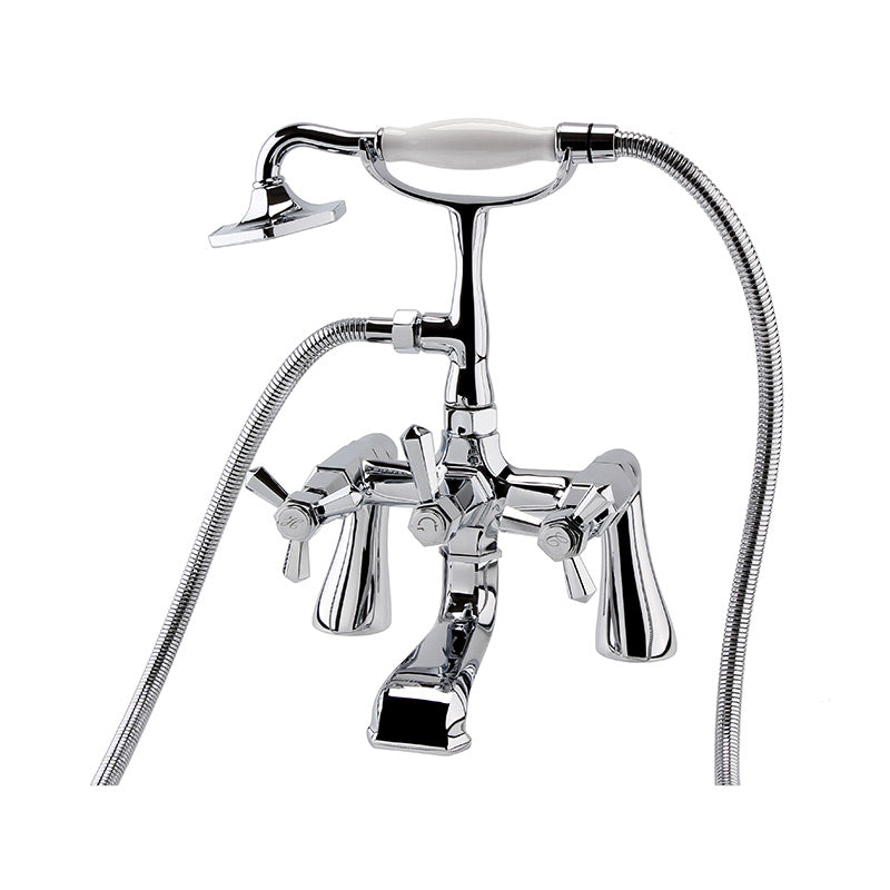RAK Ceramics Washington Bath Shower Mixer (1 size, Chrome) - Brand New Bathrooms