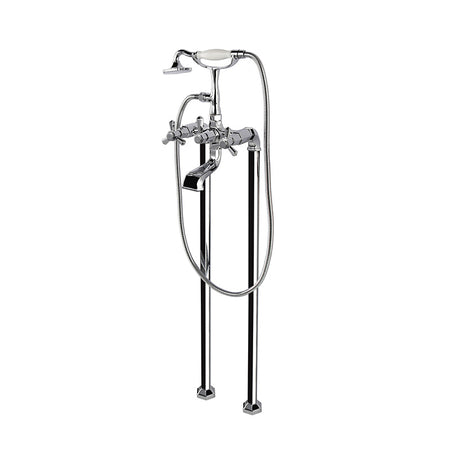 RAK Ceramics Washington Freestanding Bath Shower Mixer (1 size, Chrome) - Brand New Bathrooms
