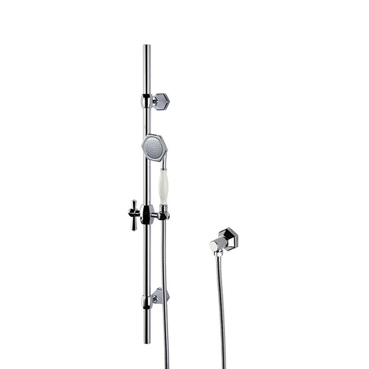 RAK Ceramics Washington Slide Rail Kit (1 size, Chrome) - Brand New Bathrooms