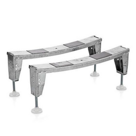 RAK Ceramics Washington Bath Leg Set (1 size, Chrome) - Brand New Bathrooms
