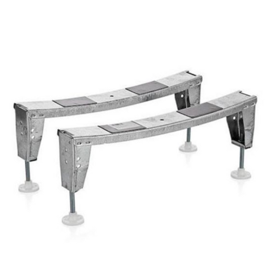 RAK Ceramics Washington Bath Leg Set (1 size, Chrome) - Brand New Bathrooms