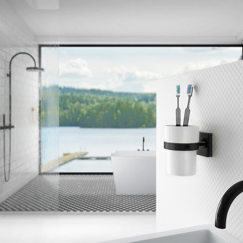 Smedbo House Holder with Tumbler (1 Variant) - Brand New Bathroom 