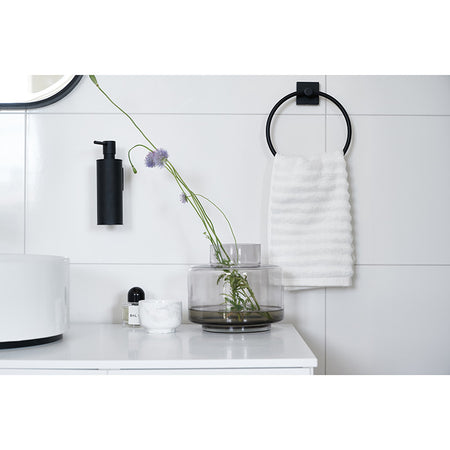 Smedbo House Towel Ring Black (1 Variant) - Brand New Bathroom 