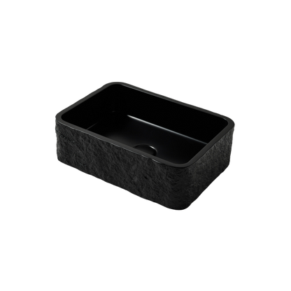 Scudo Rok Rectangle Polymarble Basin (1 size, 2 colours) - Brand New Bathrooms