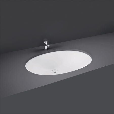 RAK Ceramics Rosa Under Countertop Basin (2 sizes, Alpine White) - Brand New Bathrooms