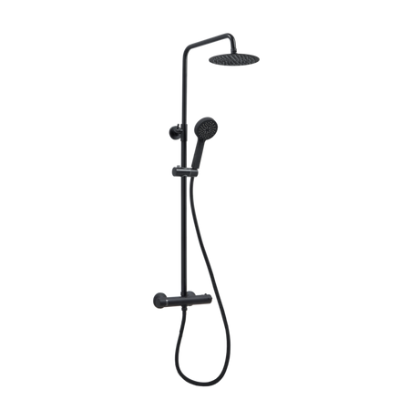 Scudo Middleton Round Rigid Riser Shower (3 colours) - Brand New Bathrooms