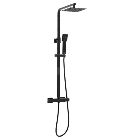 Scudo Middleton Square Rigid Riser Shower (3 colours) - Brand New Bathrooms