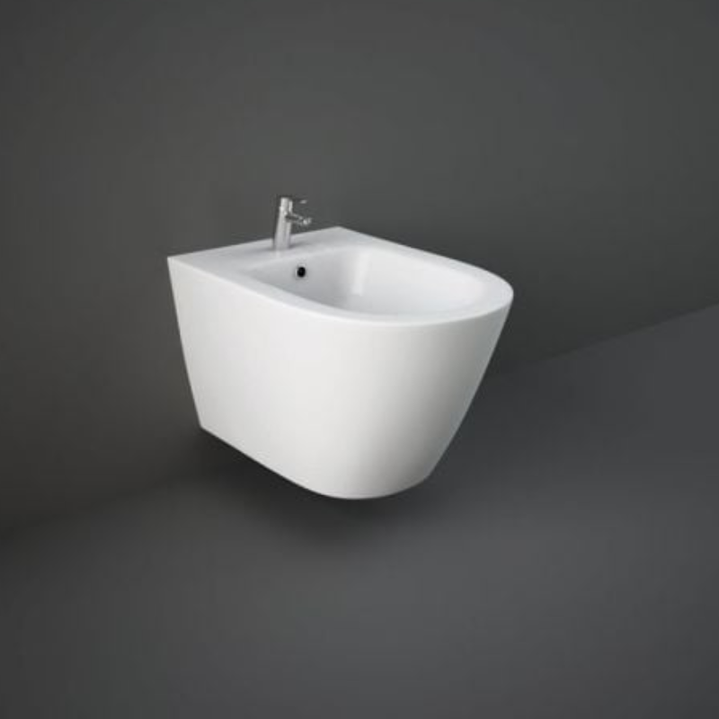 RAK Ceramics Resort Wall Hung Bidet (White) - Brand New Bathrooms