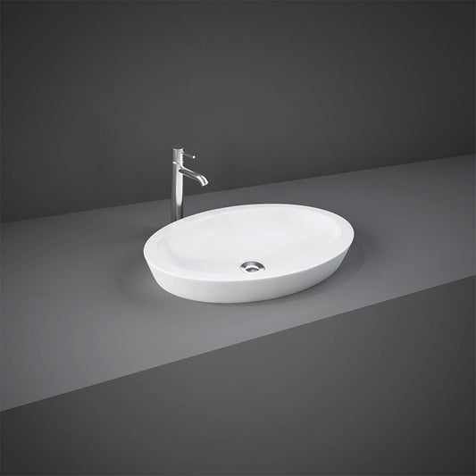 RAK Ceramics Resort 365mm Countertop Basin (1 size, Alpine White) - Brand New Bathrooms