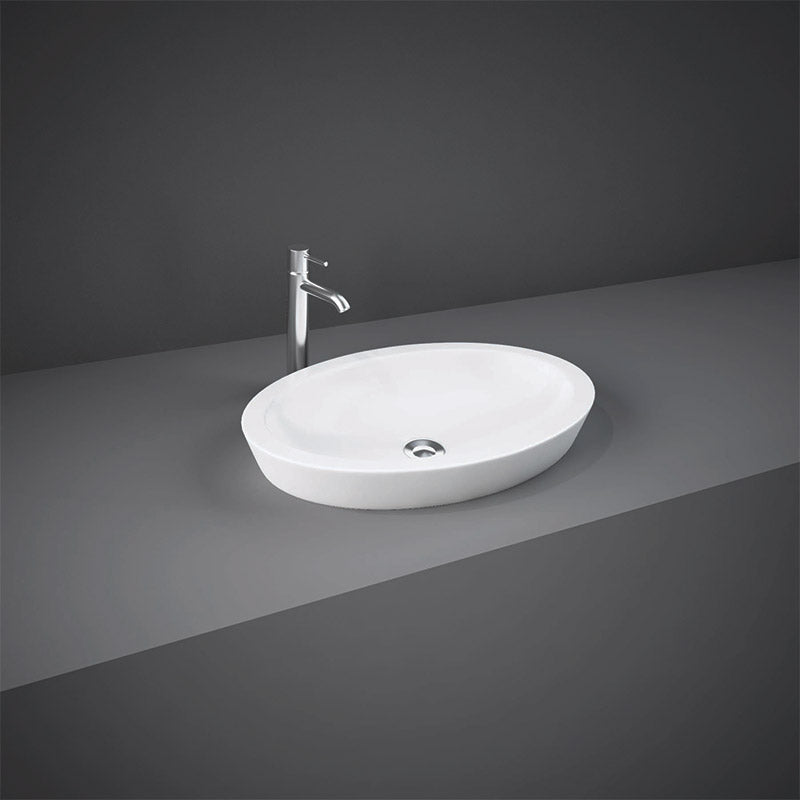 RAK Ceramics Resort 365mm Countertop Basin (1 size, Alpine White) - Brand New Bathrooms