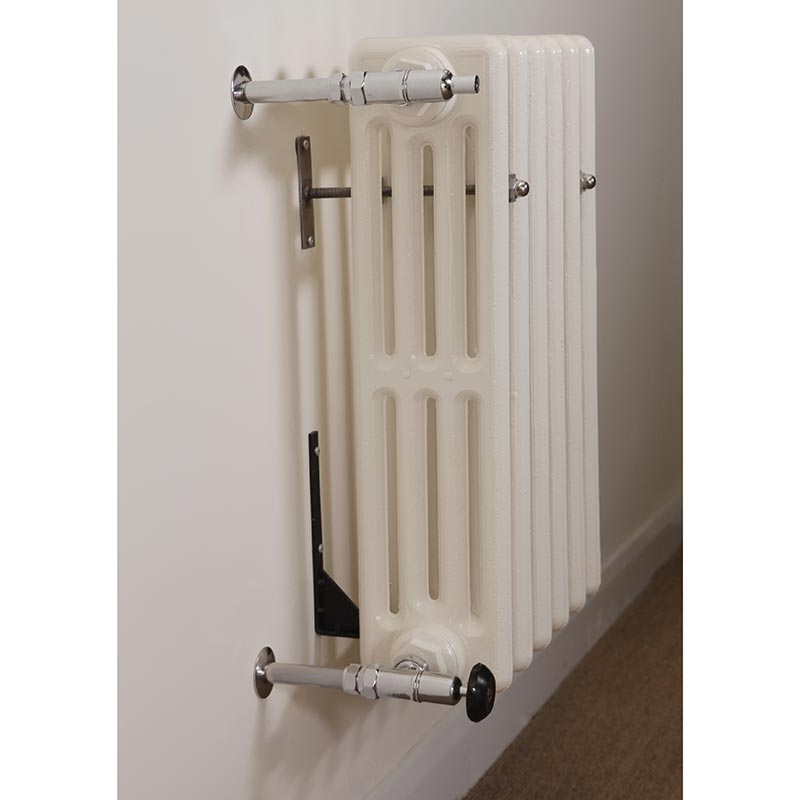 Carron Long Wall Stay (1 size, Black) - Brand New Bathrooms