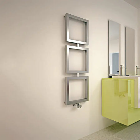Carisa Ruma Stainless Steel Towel Radiator (3 Sizes) - Brand New Bathrooms