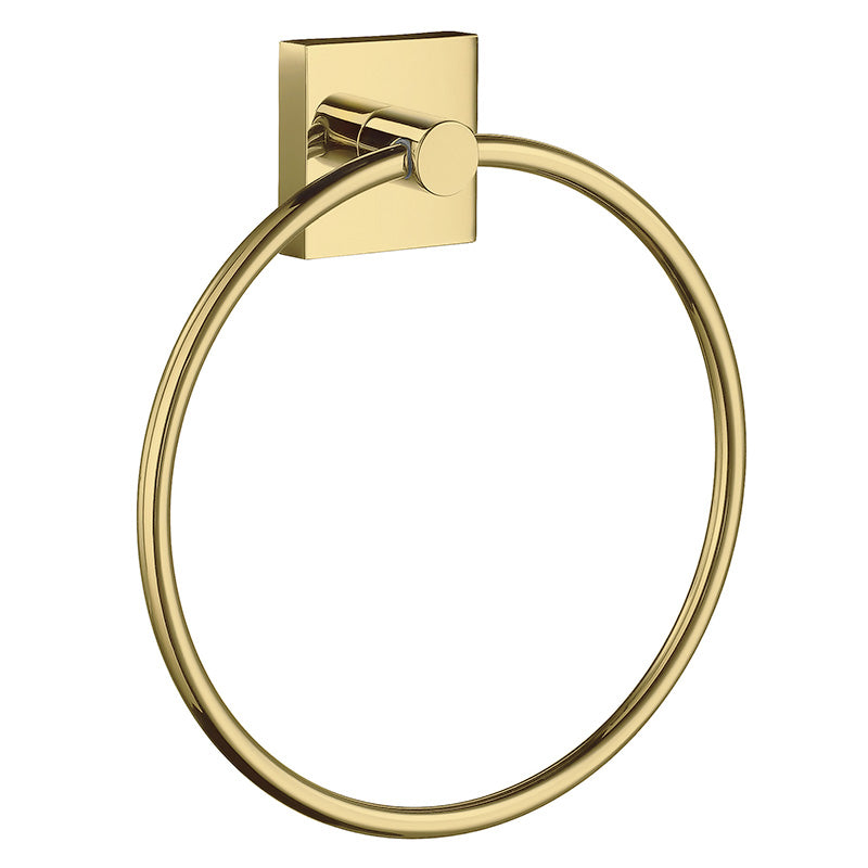 Smedbo Towel Ring Brass With Clear Lacquer (1 Variant) - Brand New Bathroom 