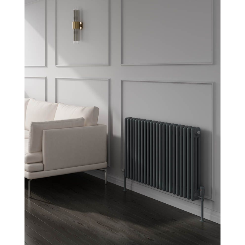 Reina Colona Horizontal 2 Column Mild Steel Radiator (8 sizes, 3 ...