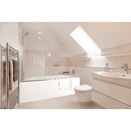 Mantaleda Avrail RV Walk-in Bathtub (2 sizes, 2 styles, White) - Brand New Bathrooms