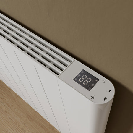 Eucotherm Rhino Electric Aluminium Flat Panel Electric Radiator with Smart Control (2 colours, 3 sizes) - Brand New Bathrooms
