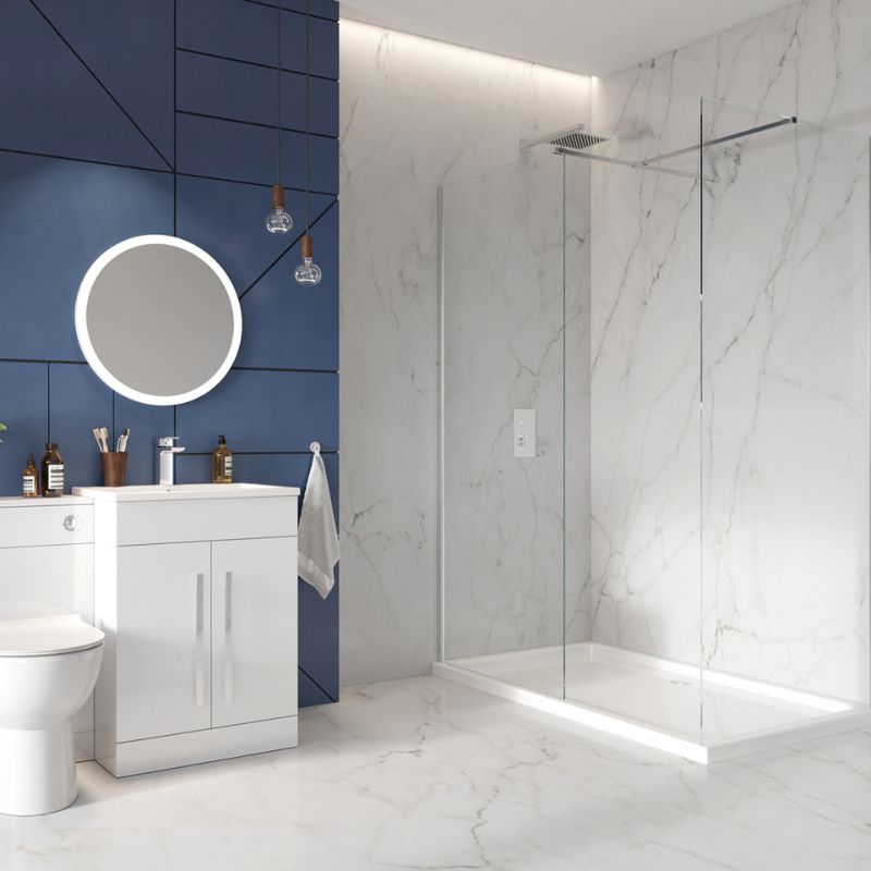 Scudo S8 Wetroom Panel (8 Sizes) - Brand New BathRooms 