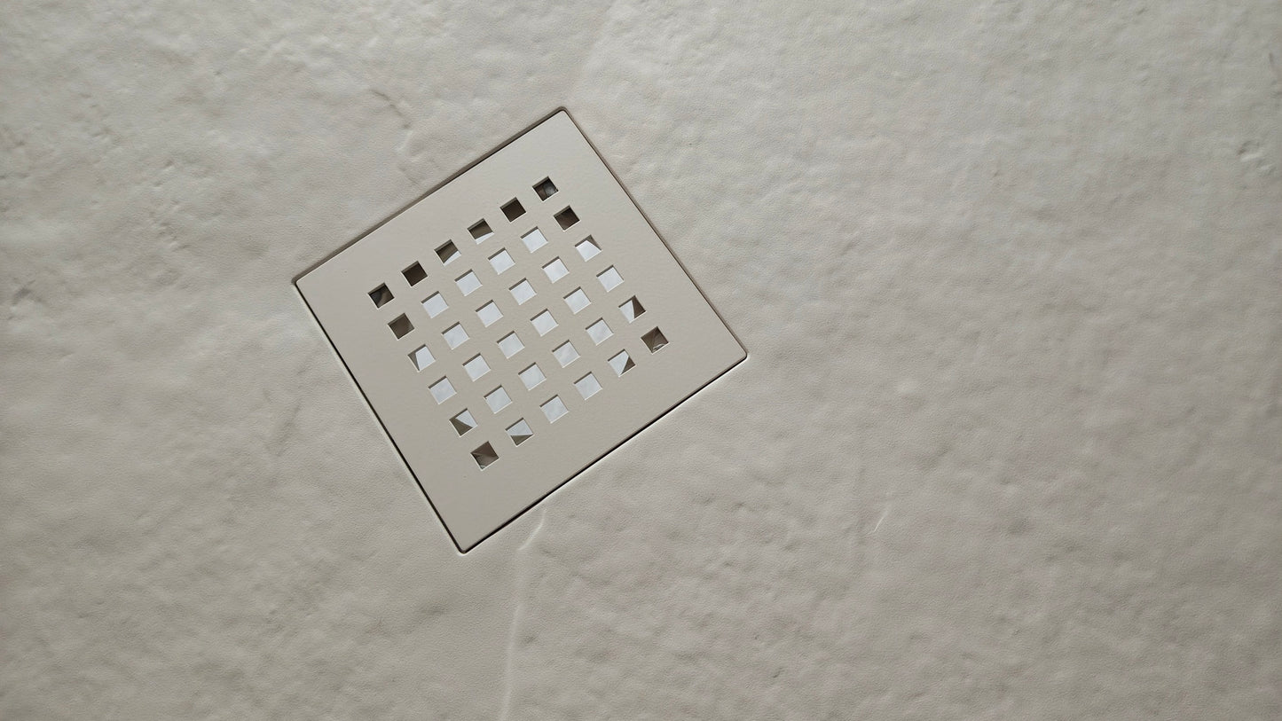 Brand New Bathrooms Polymer Anti-Slip Shower Tray (10 sizes, Sand)