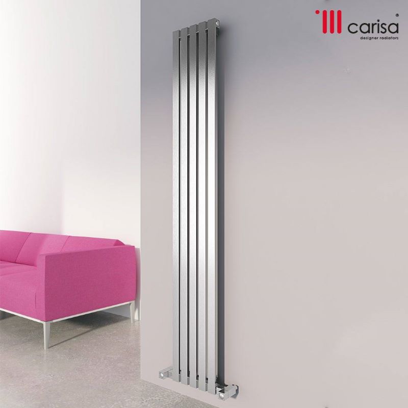 Carisa Sarp Stainless Steel Bespoke Radiator (4 sizes, 2 colours)