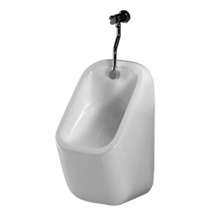 RAK Ceramics Series 600 Concealed Trap Urinal Complete With Fixing Brackets (1 size, White) - Brand New Bathrooms