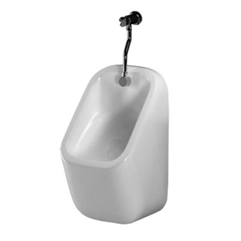 RAK Ceramics Series 600 Concealed Trap Urinal Complete With Fixing Brackets (1 size, White) - Brand New Bathrooms