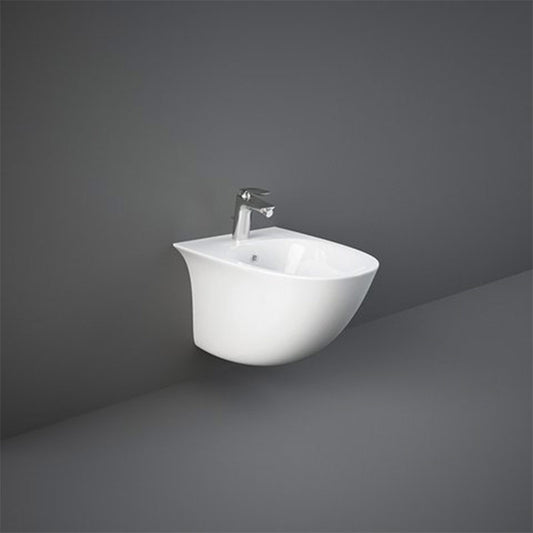 Rak Ceramics Sensation Wall Hung Bidet 1th (White) - Brand New Bathrooms