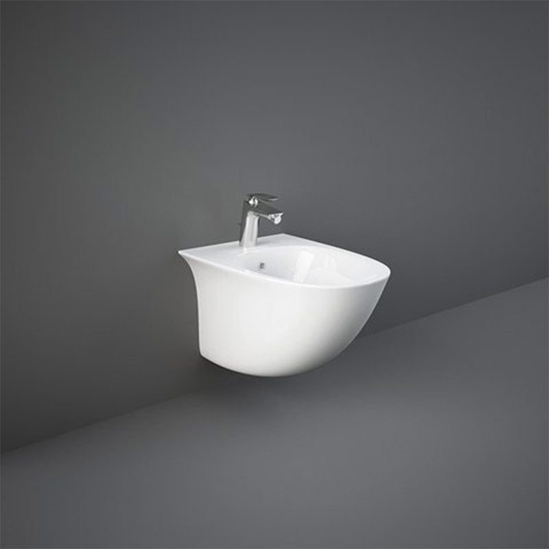 Rak Ceramics Sensation Wall Hung Bidet 1th (White) - Brand New Bathrooms