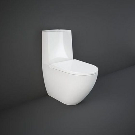 RAK Ceramics Sensation Rimless Water Closet Back to Wall WC Pan (1 size, White) - Brand New Bathrooms