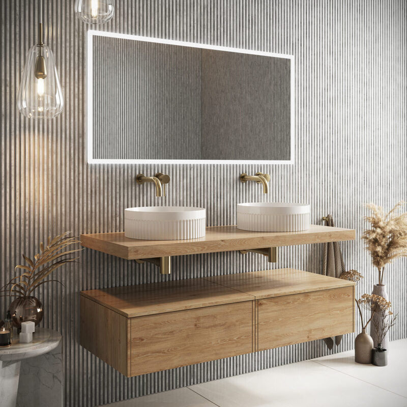 Scudo Shelph Wall Mounted Shelf (3 sizes, 2 Colors) - Brand New Bathrooms