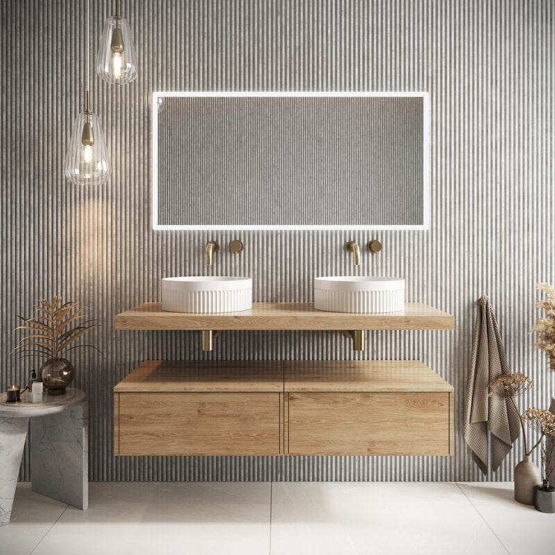 Scudo Shelph Wall Mounted Shelf (3 sizes, 2 Colors) - Brand New Bathrooms